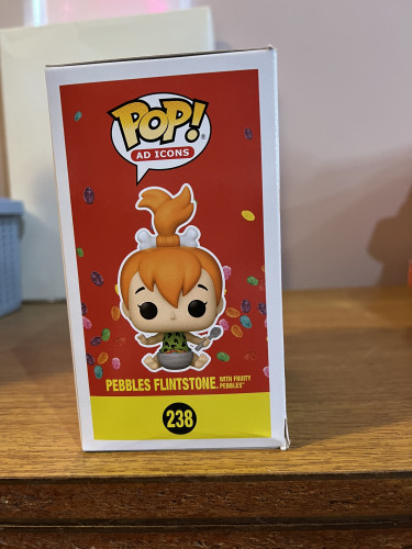Funko Pop Pedrita - Pebbles Flintstone With Fruity #238 - The Flintstones - #238