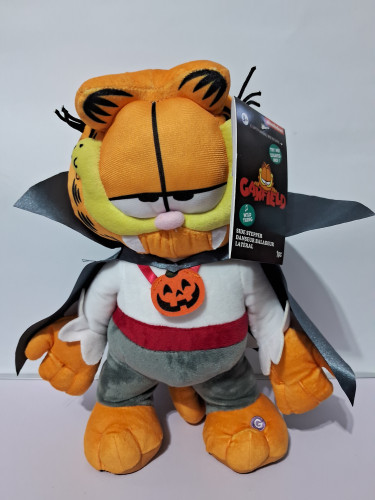 Action Figures Pelucia Eletrônica do Garfield Halloween-Animation Garfield-