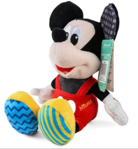Pelúcia Mickey Treme-treme Bbr Mickey Mouse & Friends # - Produto Original