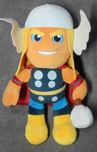 Action Figures Pelúcia Thor – 35cm Thor # - Produto Original