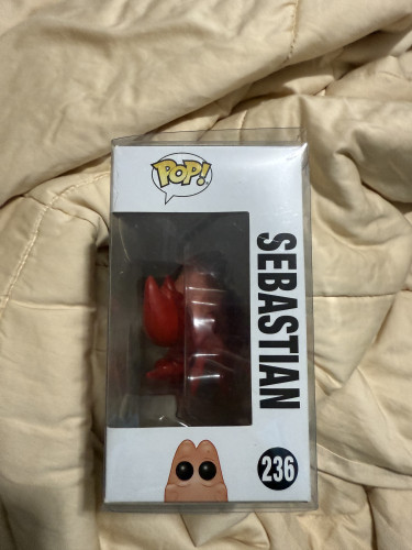 Funko Pop Pequena sereia - little mermaid - sebastian - pequena sereia - #236
