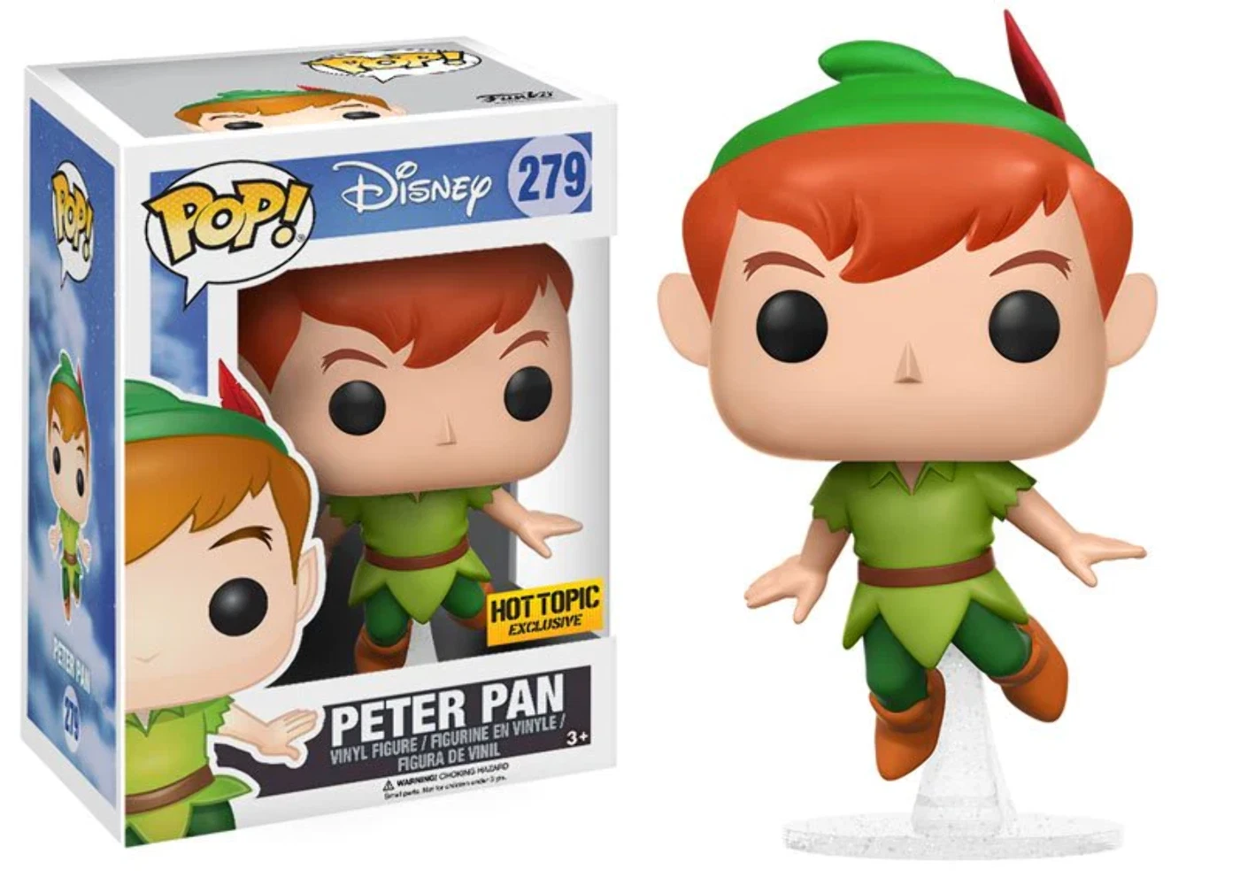 Peter Pan Hot Topic Exclusive - Disney Hot Topic Exclusive - Disney #279 - Produto Original