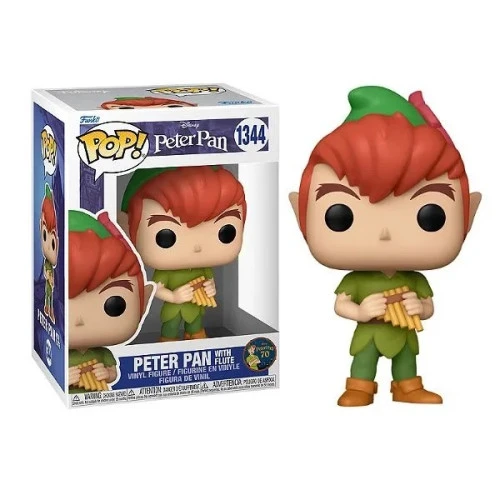 Funko Pop Peter Pan With Flute - Disney Peter Pan  #1344