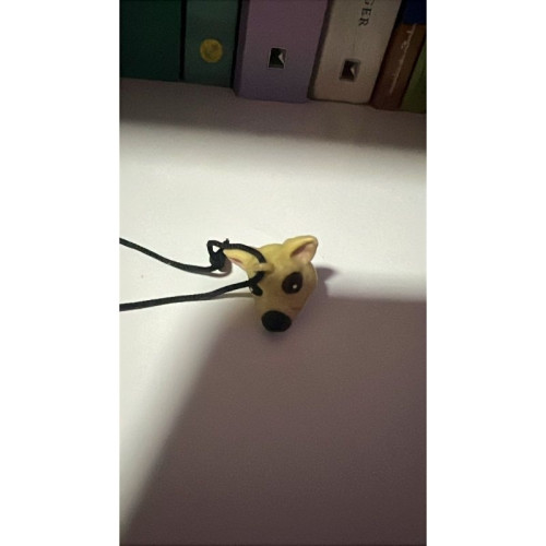 Pingente de Celular Elma Chips Cachorro Miniatura Antigo Colecionável Elma Chips # - Produto Original