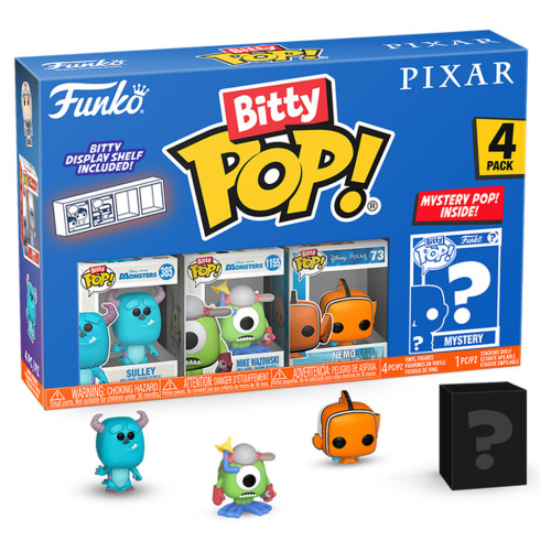 Pixar Monstros e Nemo Séries2 Bitty Pop Disney Pixar #75467 - Produto Original