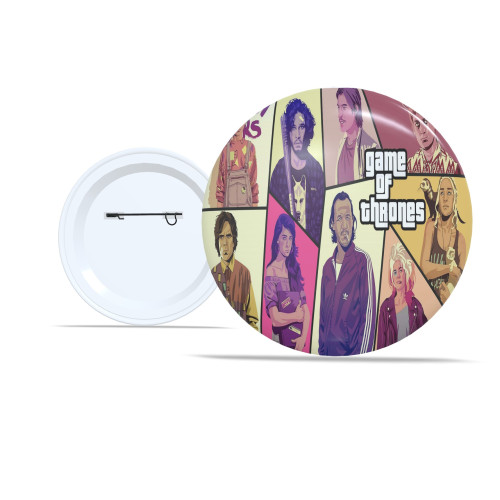 Placas e Quadros Decorativos 🎮 Kit Com 10 Botton 4,4cm Geek e Nerd Personalizado Animes, Séries e Games - Botton - #