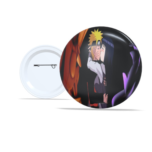 Placas E Quadros Decorativos 🔥kit Com 10 Botton 5,8cm Naruto Personalizado Personagens Anime Acessório Geek Otaku - Botton - #