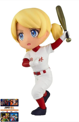 Plum Major 2nd: Kabashima Anita PVC Mini Figure - Baseball Club - #