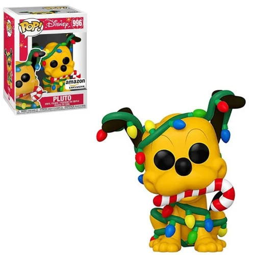 Funko Pop Pluto - Amazon Exclusive #996 - Holiday - Disney  #996