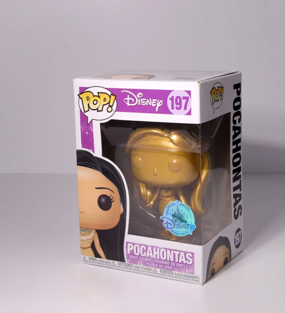 Funko Pop Pocahontas Gold (Special Edition) - Disney - #197