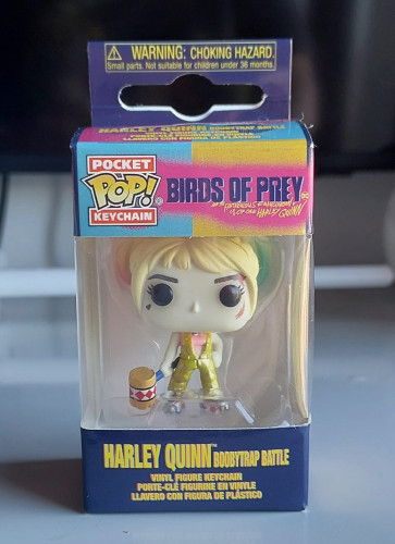 Pocket Pop Keychains (chaveiro) Alerquina (Harley Quinn Boobytrap Battle): Aves De Rapina (Birds Of Prey) - Funko Harley Quinn # - Produto Original
