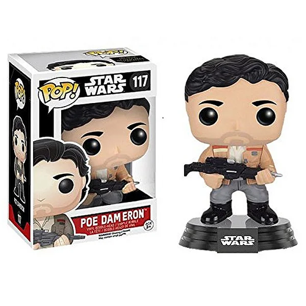 Funko Pop Poe Dameron Stars Wars #117 - Produto Original