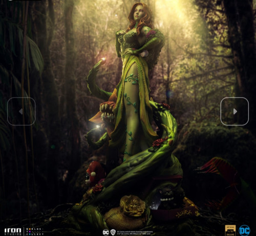 Poison Ivy Gotham City Sirens Deluxe Iron Studios Hera Venenosa Dc Comics # - Produto Original