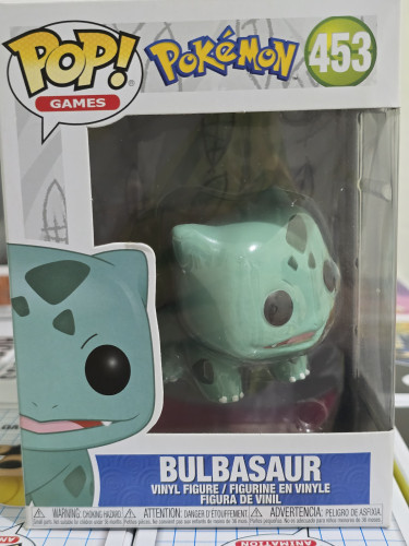 Pokémon - Bulbassaur #453 FUNKO POP #453 - Produto Original