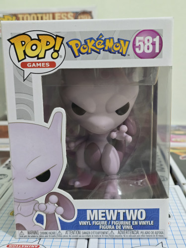 Pokémon - Mewtwo #581 FUNKO POP #581 - Produto Original