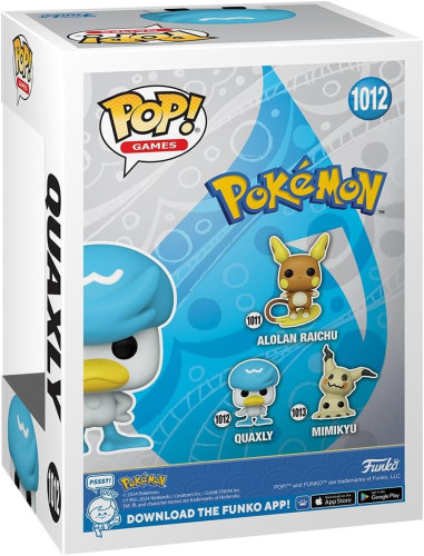 Funko Pop Pokemon - Quaxly-Pokemon-1012