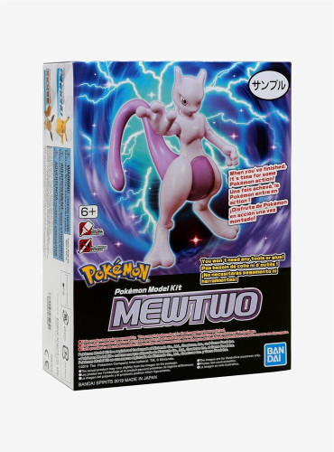 Action Figures Pokemon: Kit De Modelo Mewtwo Bandai-Pokemon-