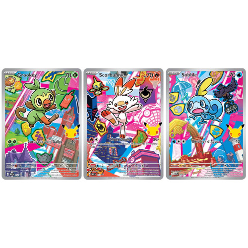  Pokemon Estampas Ilustradas # - Produto Original