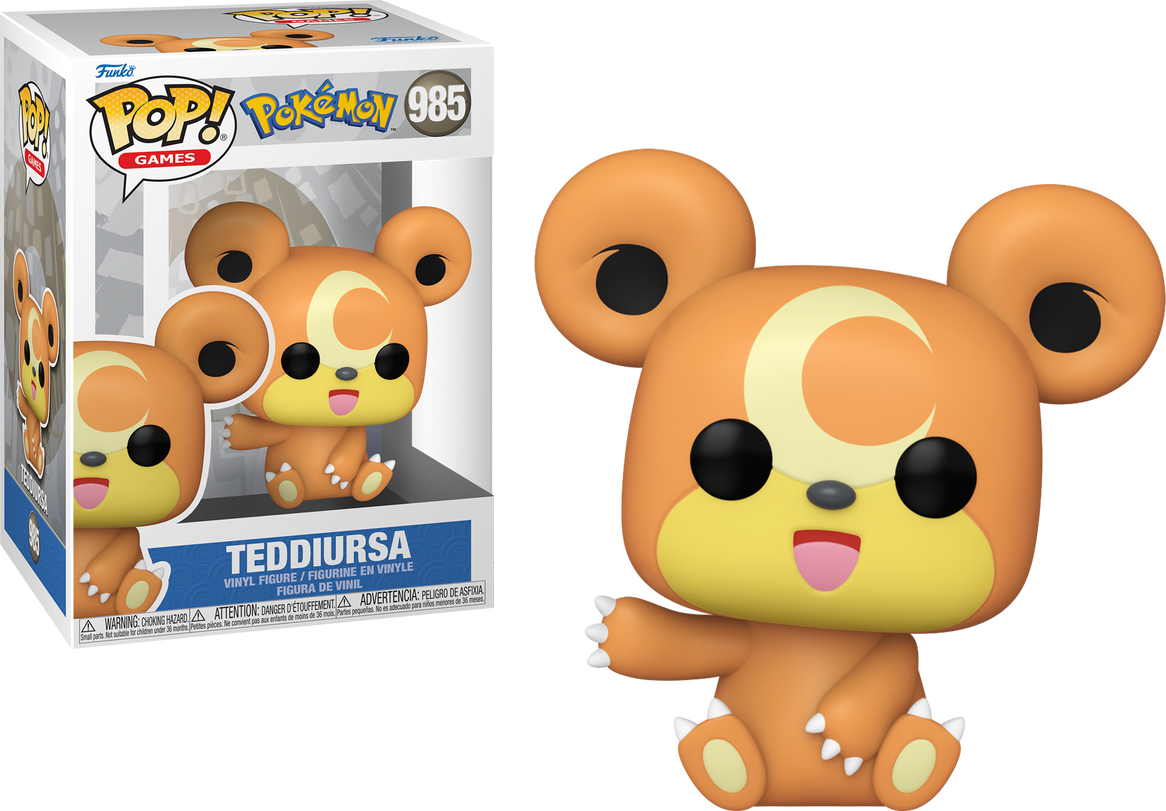 Funko Pop Pokemon Teddiursa-Games Pokémon-985