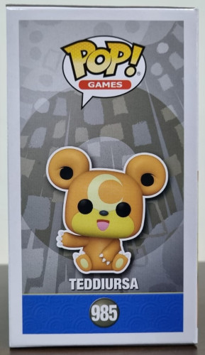 Funko Pop Pokemon Teddiursa - Games Pokémon - #985