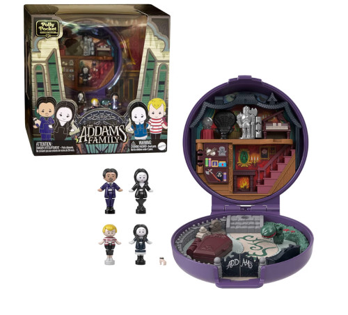 Polly Pocket Conjunto De Coleção Addams Family Polly Pocket # - Produto Original