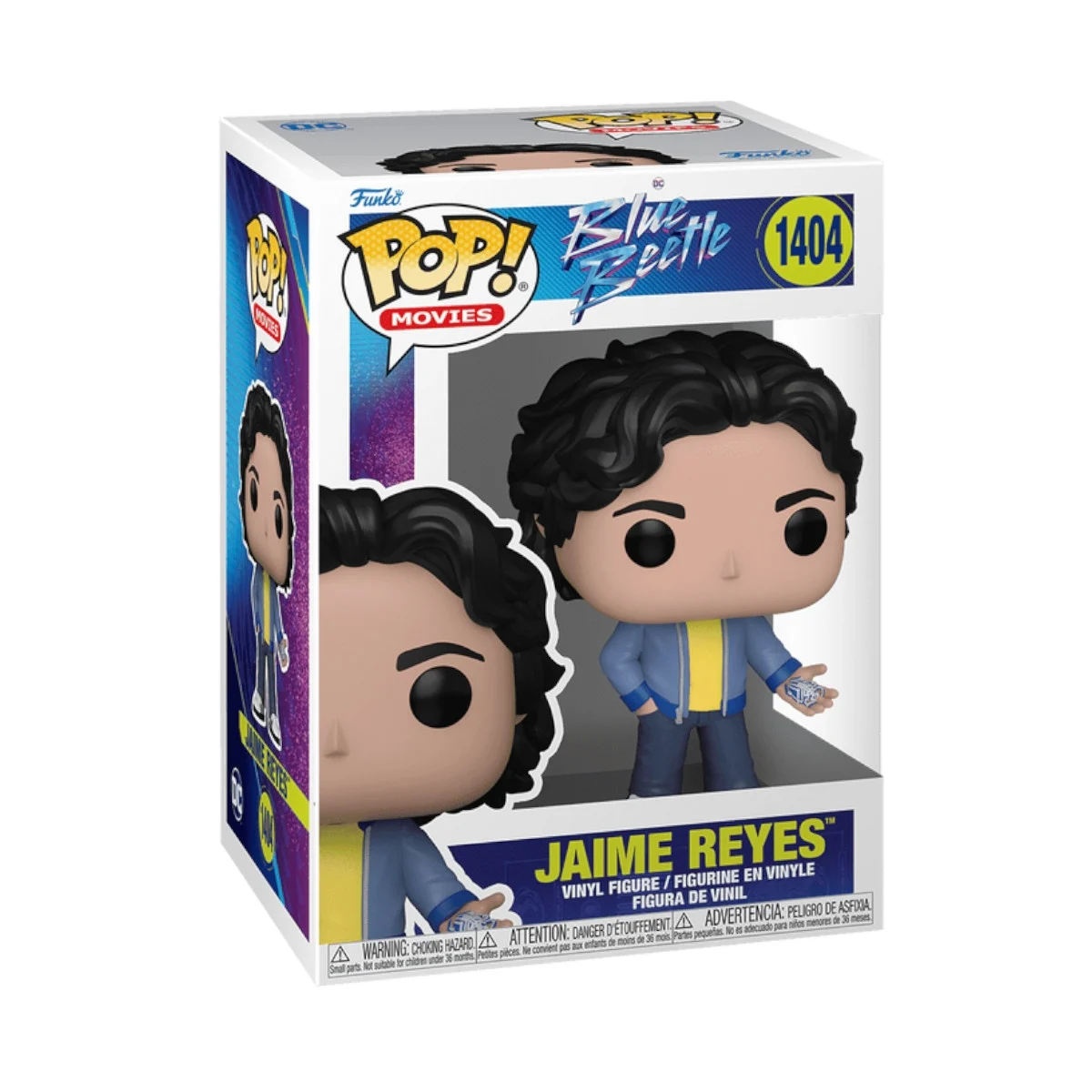 Pop! Besouro Azul (blue Beetle) - Jaime Reis #1404 - Blue Beetle - #1404