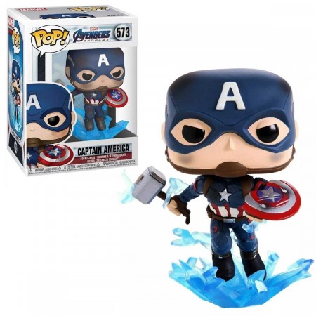 Pop! Funko Capitão América Avengers Endgame #573 - Produto Original