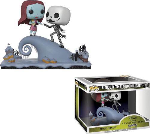 Pop! Funko Jack E Sally - Under The Moonlight-O Estranho Mundo De Jack-1