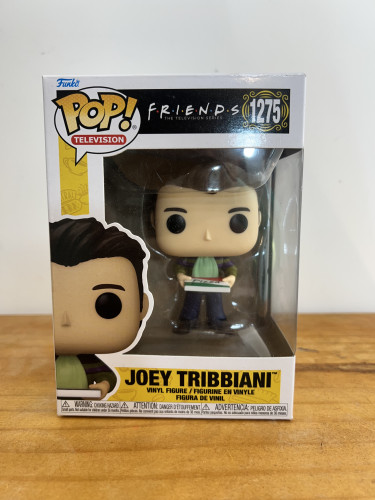 Pop! Funko Joey Tribbiani Com Pizza-Friends-1275