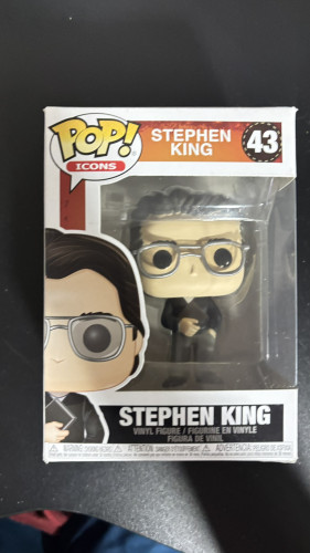 Pop! Funko Stephen King #43 | Icons - Filmes De Terror - #43