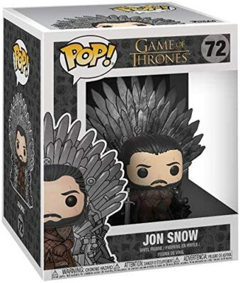 Pop! Game Of Thrones - Jon Snow - Trono De Ferro #72 – Funko, Padrão Game Of Thrones #72 - Produto Original