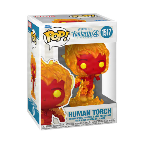 Funko Pop Human Torch (tocha Humano)-Quarteto Fantástico-1517