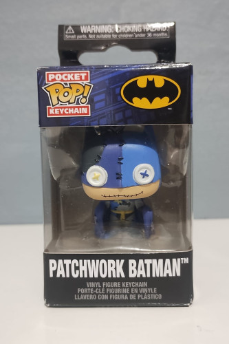 Pop! Keychain- Patchwork Batman Dc Comics #508 - Produto Original