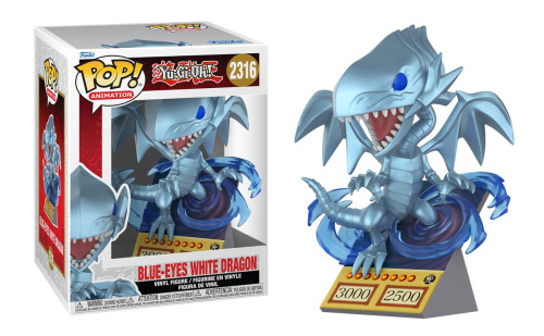 Pop! Premium Blue-eyes White Dragon Yu-Gi-Oh! #2316 - Produto Original