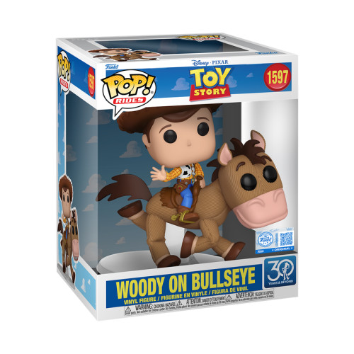 Pop! Rides Deluxe Woody On Bullseye (30th Anniversary)-Toy Story-1597