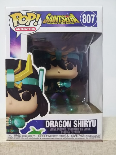 Pop Animation Dragon Shiryu Saint Seiya Knight Of The Zodiac #807 - Produto Original