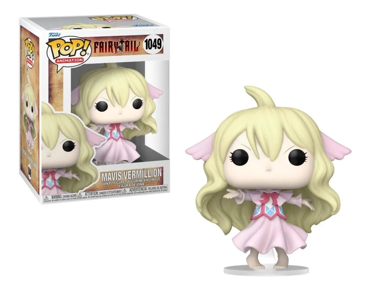 Pop Funko Fairy Tail Mavis Vermillion #1049-Fairy Tail-1049