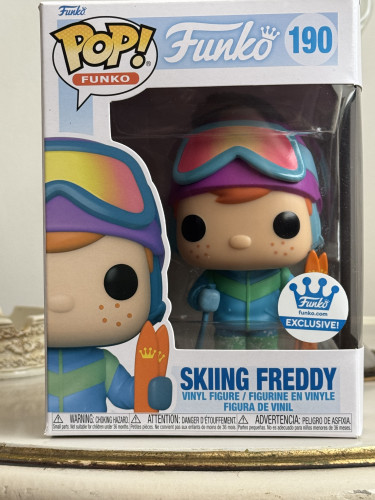 Pop Funko Skiing Freddy Exclusivo Funko Shop #190 - Freddy Funko - #190