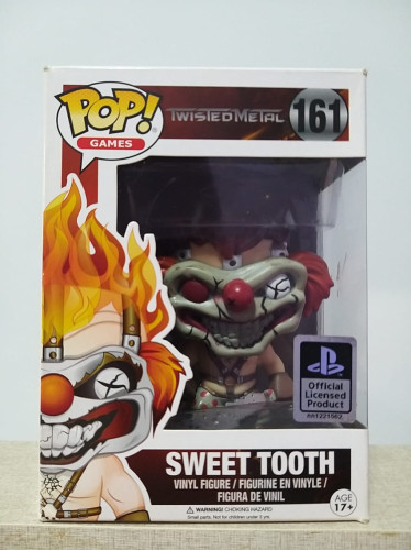 Pop Games Sweet Tooth (Vaulted) Twisted Metal #161 - Produto Original
