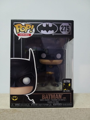 Pop Heroes Batman 1989 80 Years Batman 80 Years #275 - Produto Original