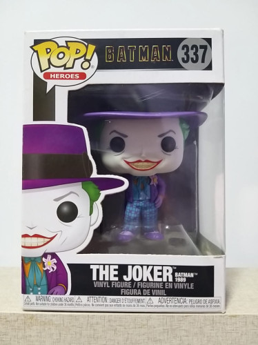 Pop Heroes The Joker Batman 1989 #337 - Produto Original