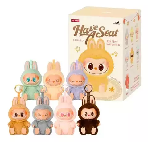 Pop Mart Original Blind Box Labubu "have A Seat" Collection - 6 Unidades - Pop Mart Labubu - #01