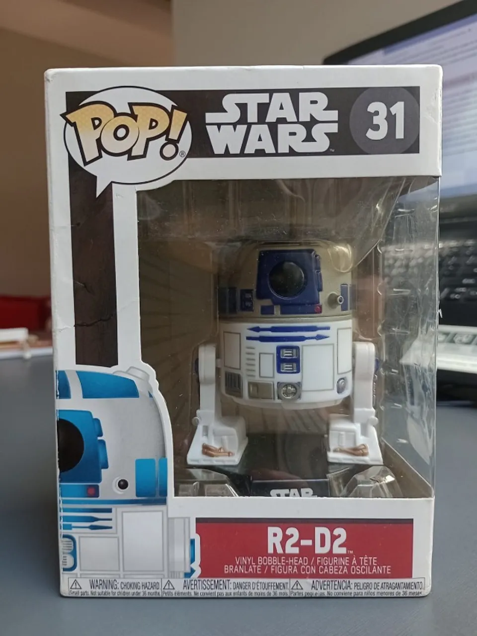 Pop R2-d2 Star Wars #31 - Produto Original