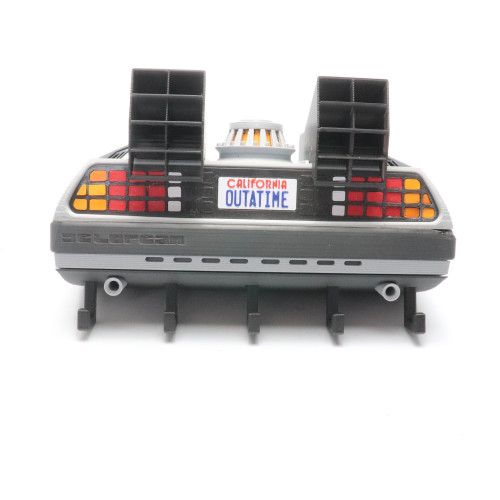 Porta Chaves de Parede DeLorean Back to the Future 3D Back To The Future # - Produto Original