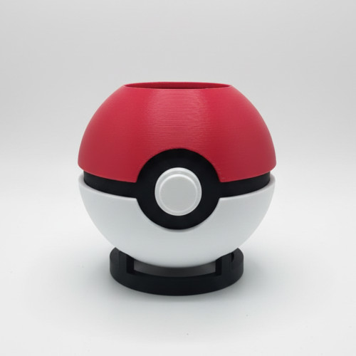 Porta Lápis - Pokebola - Impressão 3d-Expositor-