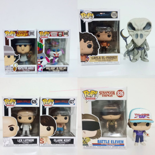 Mega Combo Funko Pop - 21 Peças (19 com caixa + 2 loose)-Diversos-1
