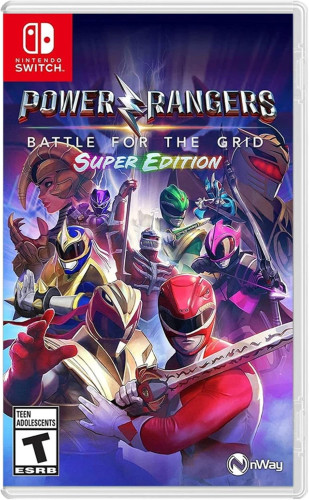 Power Rangers Battle For The Grid Super Edition - Switch Lacrado Mídia Física Americano-Nintendo Switch-