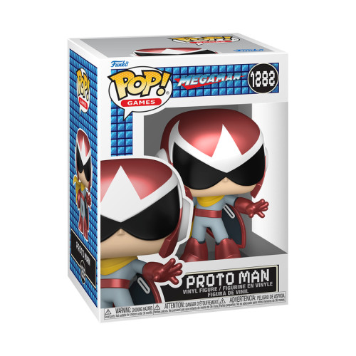 Funko Pop Proto Man-Mega Man-1282