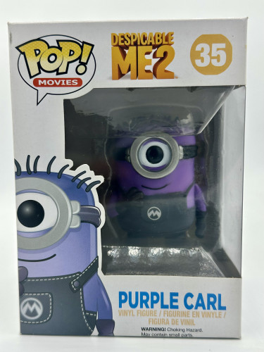 Funko Pop Purple Carl Meu Malvado Favorito 2 #35 - Produto Original