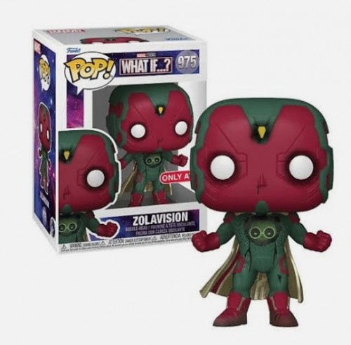 Funko Pop - Marvel: Whats If - Zolavision 975 (target) What If ...? #975 - Produto Original